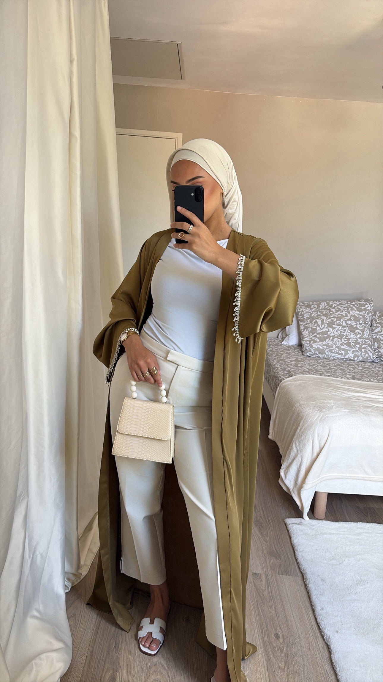 Kimono Mira Vert Olive