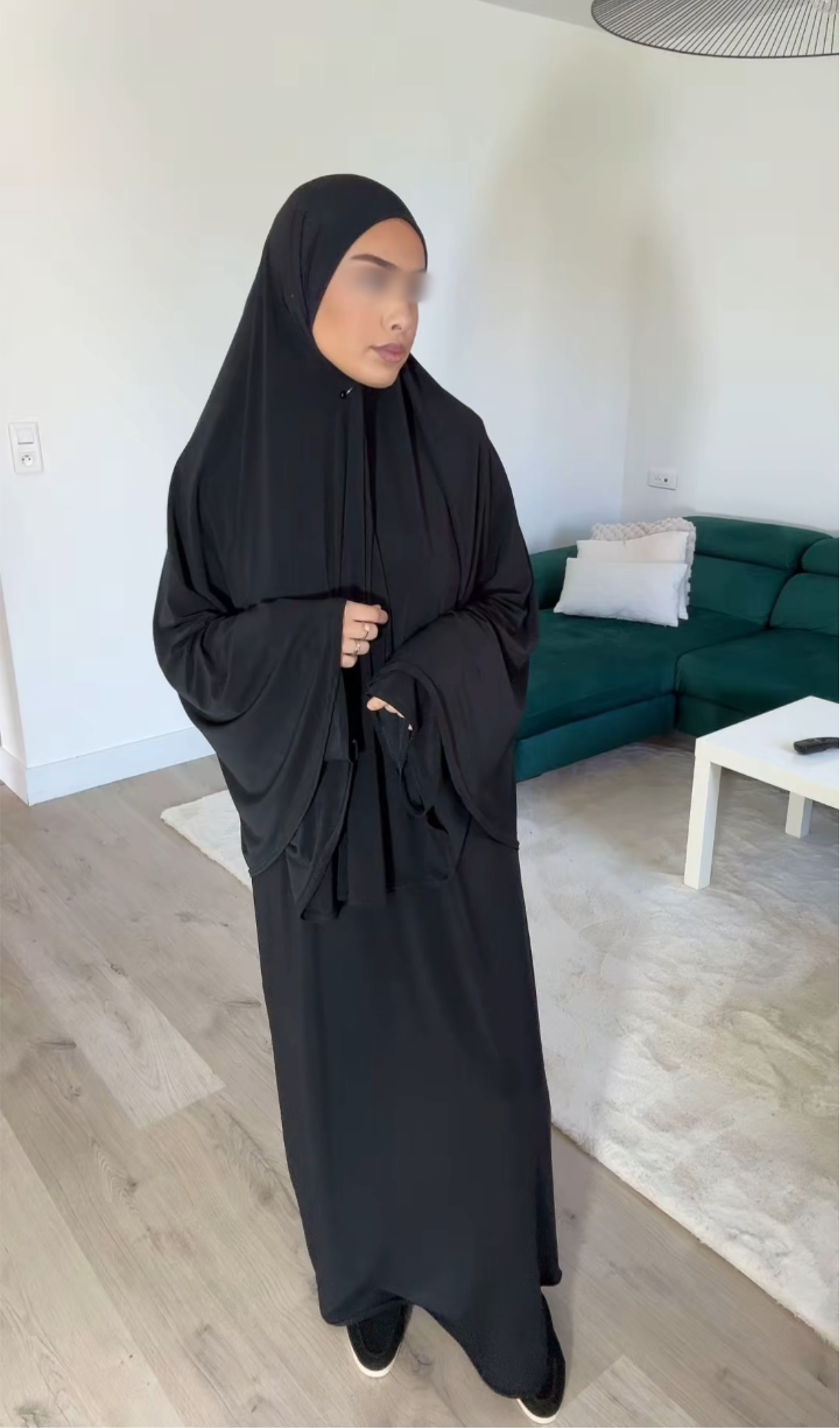 Robe et Khimar Noir