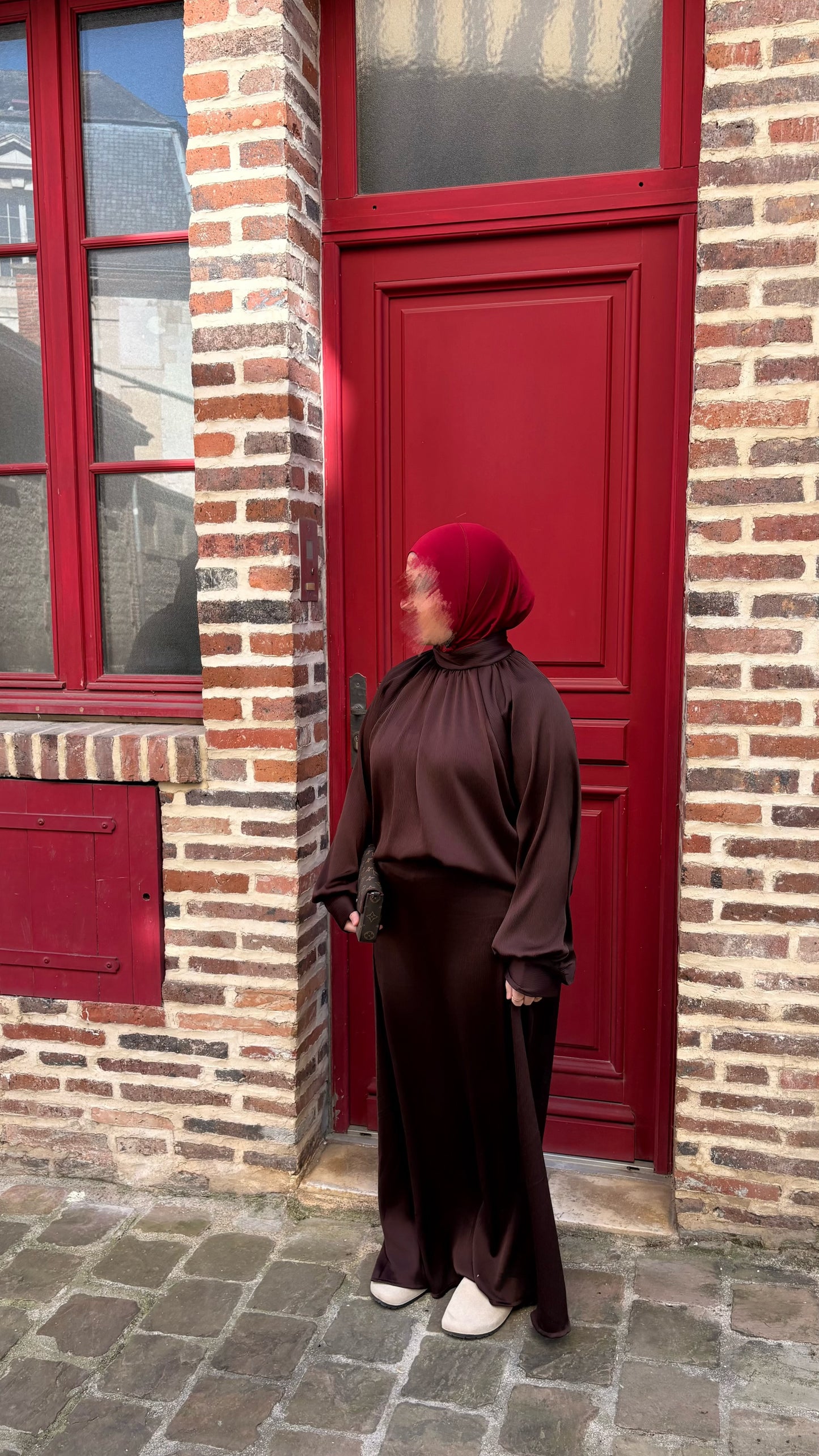 Emsemble Jupe marron